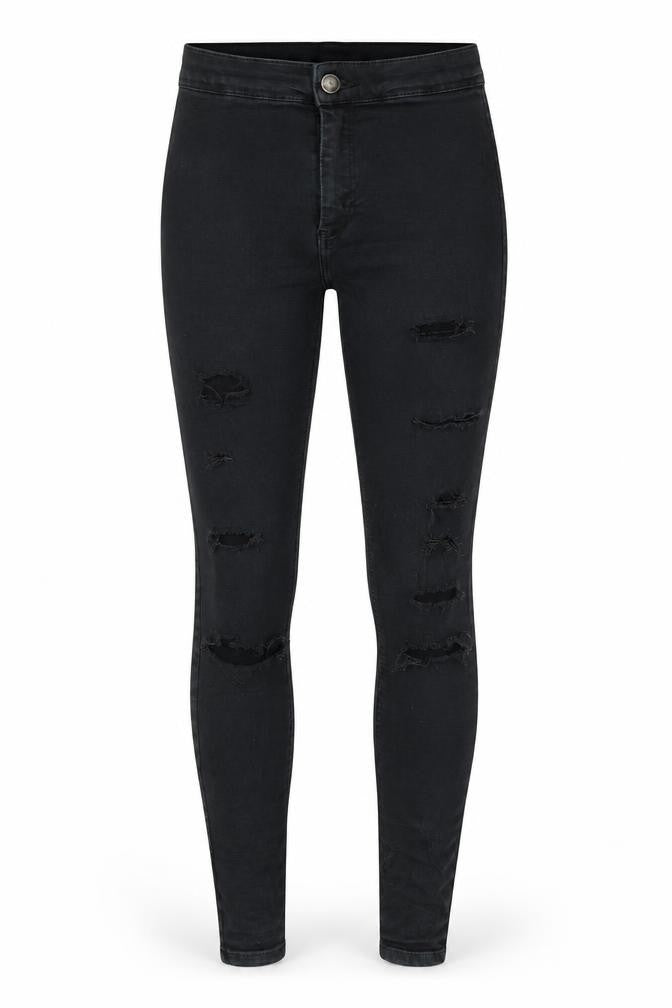 Topshop Womens Black   Skinny Jeans Size 26 in L30 in