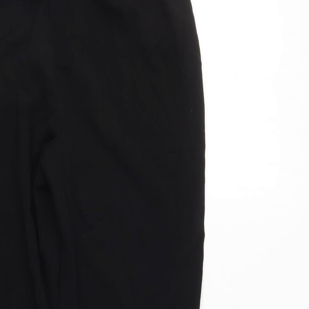 MARISOTA Womens Black   Trousers  Size 12 L27 in