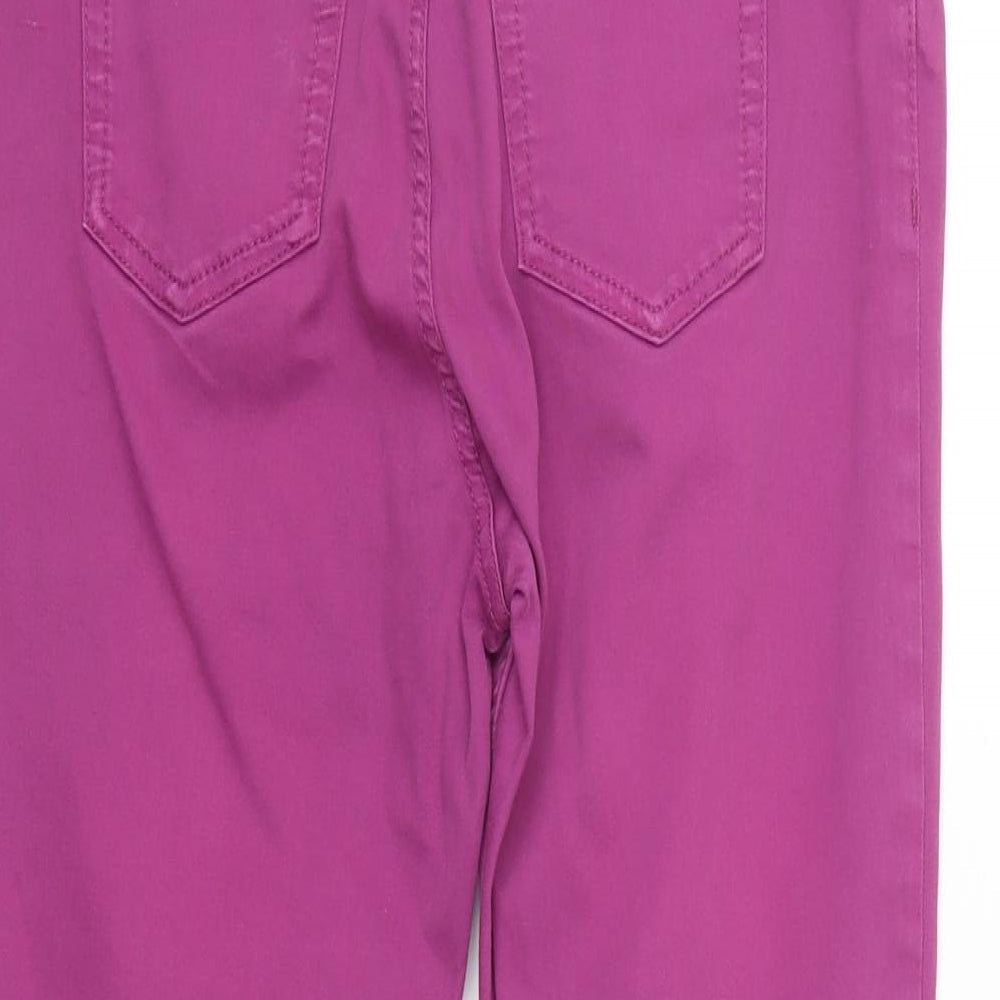Marks & Spencer Womens Purple  Denim Skinny Jeans Size 10 L21 in