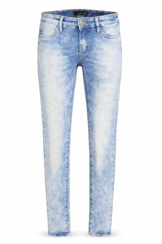 TALLY WEiJL Womens Blue  Denim Tapered Jeans Size 8 L29 in