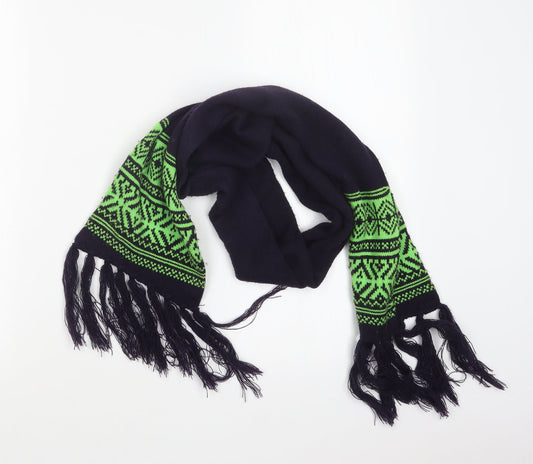 Preworn Womens Blue  Knit  Scarf