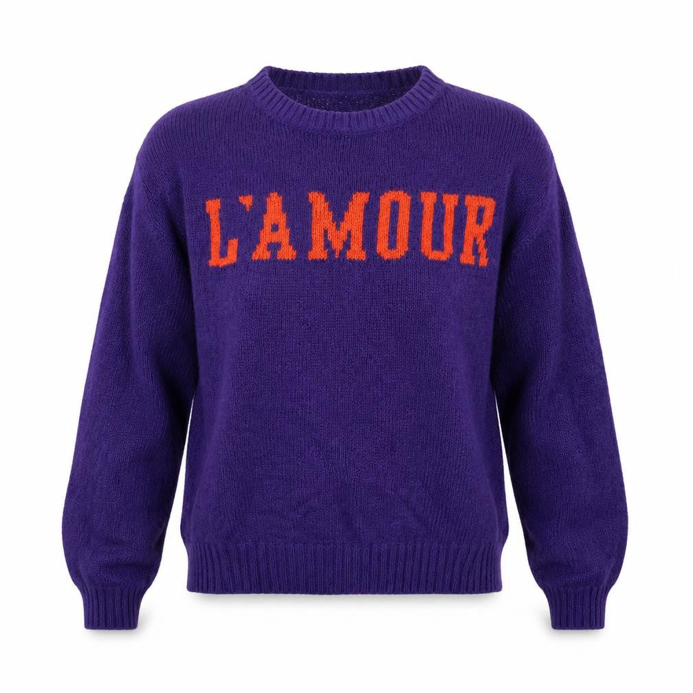 Divided by H&M Womens Purple  Knit Pullover Jumper Size XS