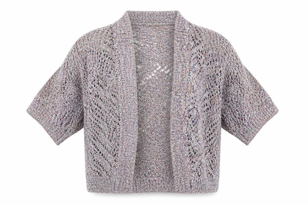 TU Womens Purple  Knit Cardigan Jumper Size 12