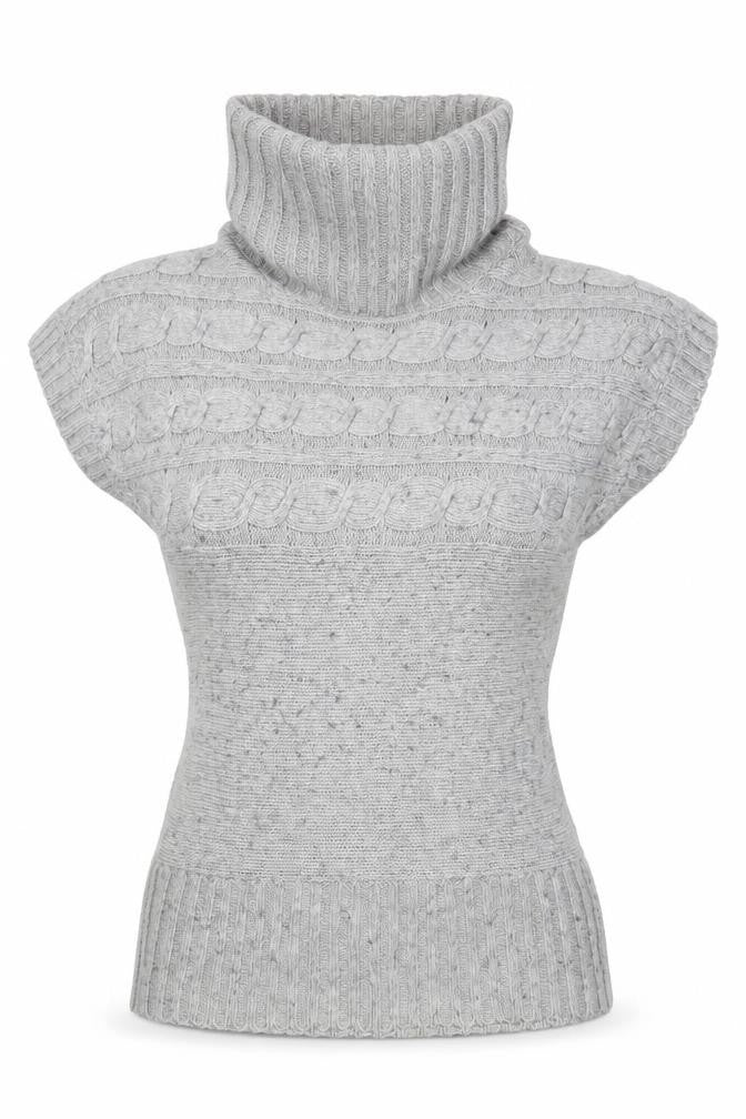 Matalan Womens Grey  Knit Pullover Jumper Size 10
