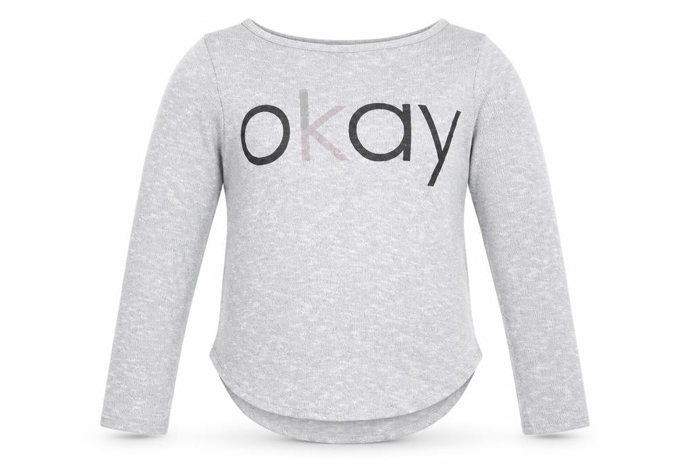 H&M Girls Grey   Pullover Jumper Size 11-12 Years