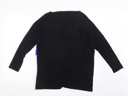 Select Womens Black   Basic T-Shirt Size 14
