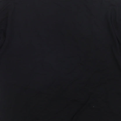 Select Womens Black   Basic T-Shirt Size 14