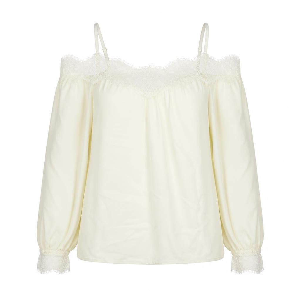 Preworn Womens Ivory   Basic Blouse Size M