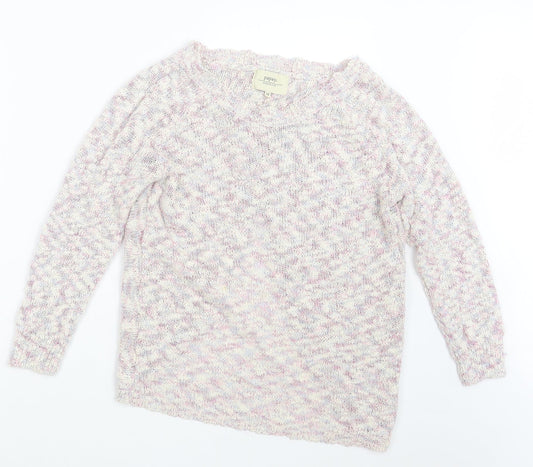 Papaya Womens Purple  Knit Pullover Jumper Size 14