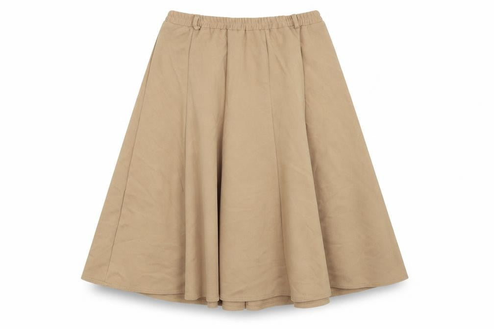 Riddella Womens Beige   A-Line Skirt Size 14