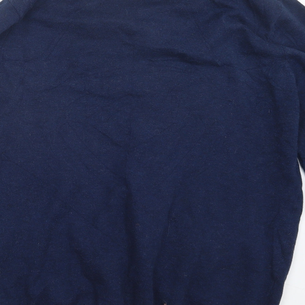 TU Mens Blue  Knit Pullover Jumper Size M