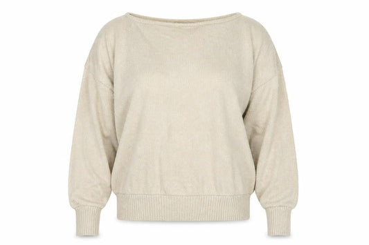 Boohoo Womens Beige  Knit Pullover Jumper Size M