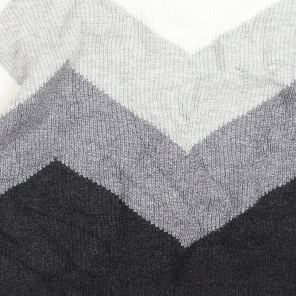 Marks and Spencer Womens Grey  Knit Pullover Jumper Size 12