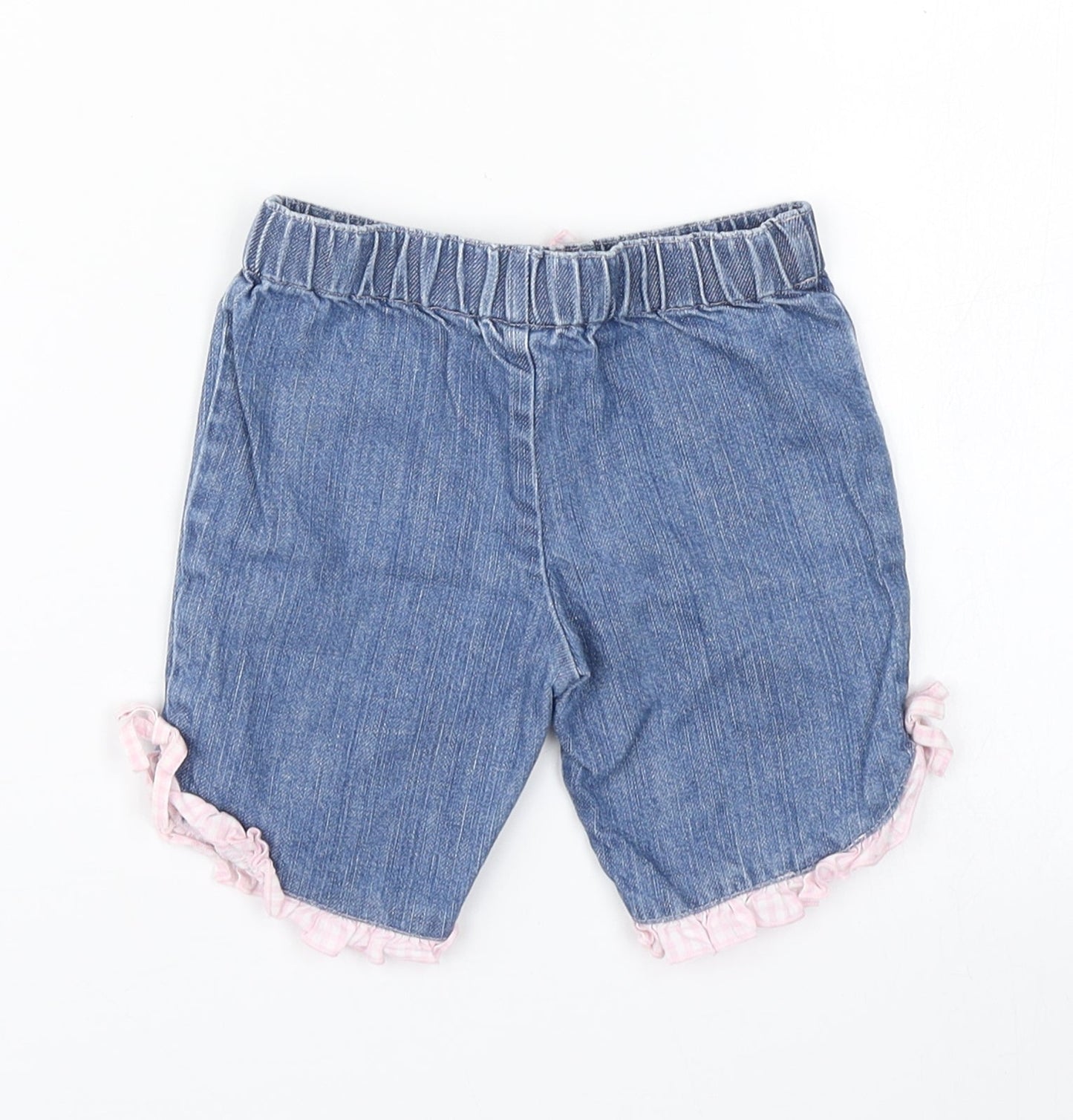 Starting Out Girls Blue  Denim Cropped Jeans Size 9 Months
