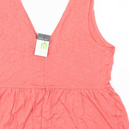 Preloved Primark Womens Orange   Basic Tank Size M - Detail