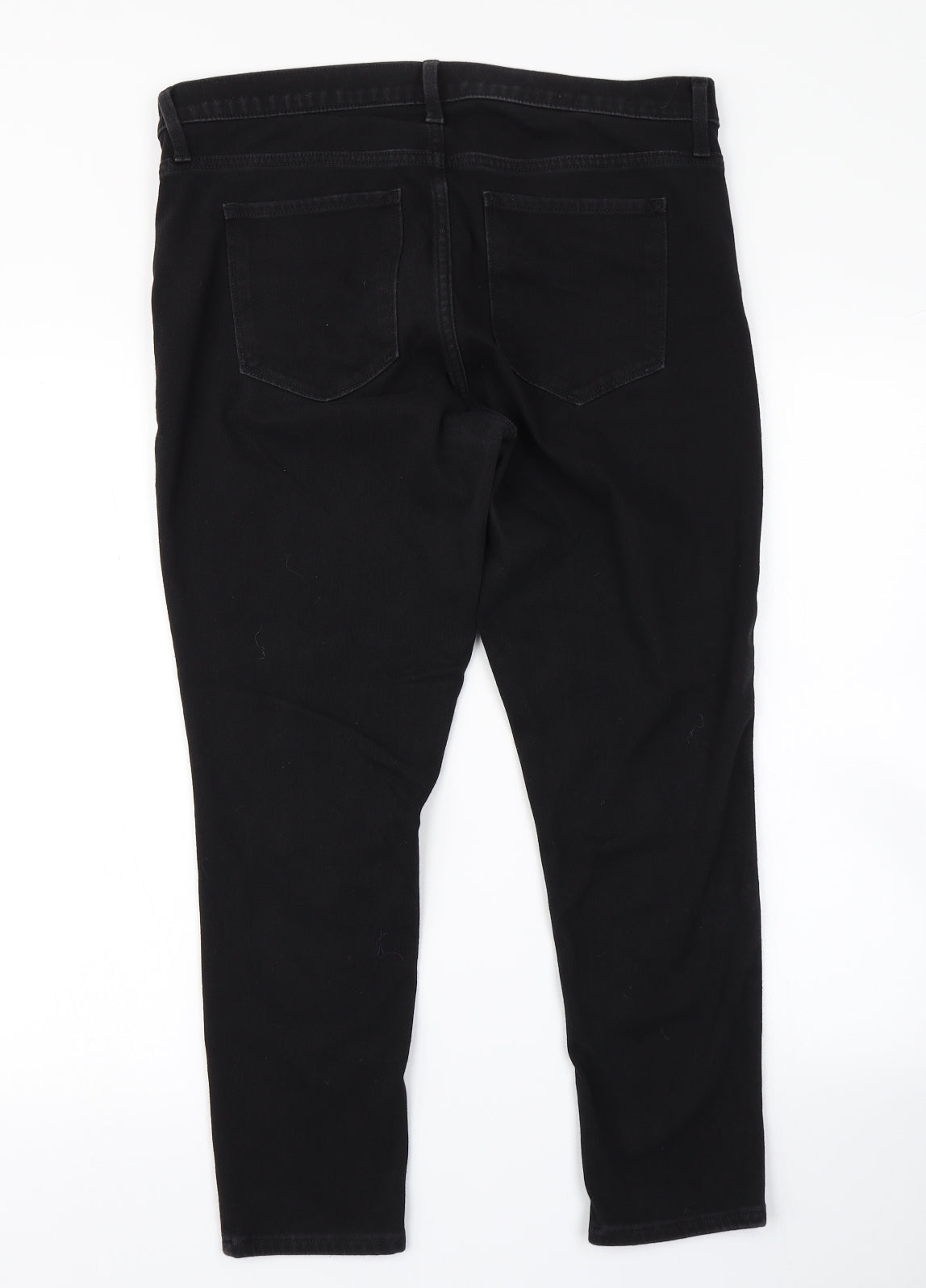 Gap Womens Black  Denim Skinny Jeans Size 36 in L25 in