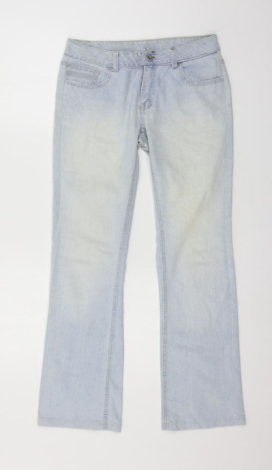 Preworn Womens Blue  Denim Skinny Jeans Size 30 in L28 in