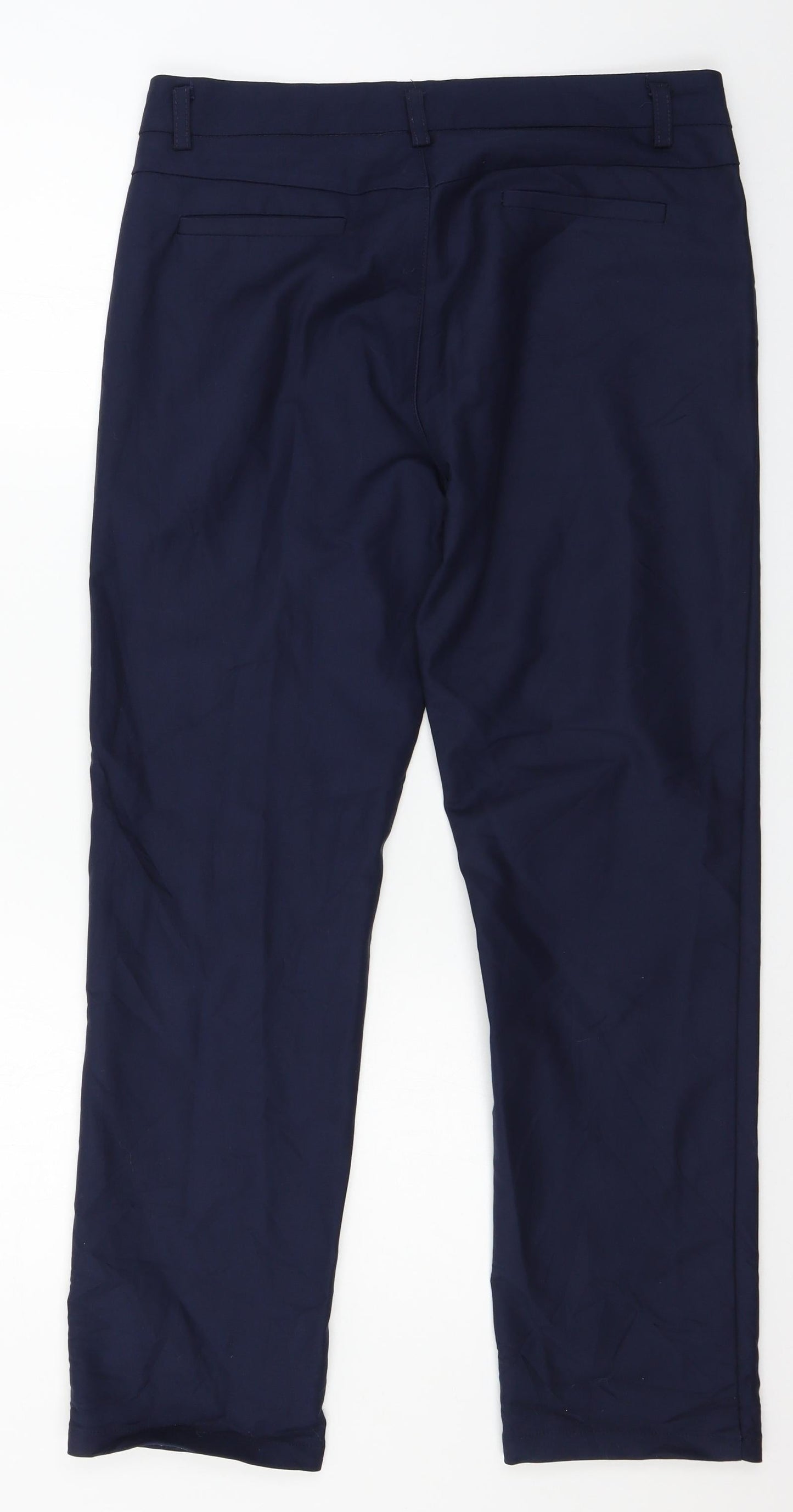 Miaoni Womens Blue   Trousers  Size 32 in L28 in