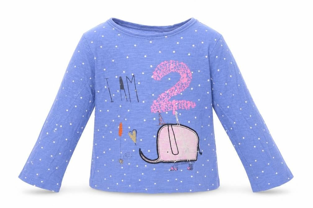 NEXT Baby Blue   Basic T-Shirt Size 18-24 Months  - I'M 2