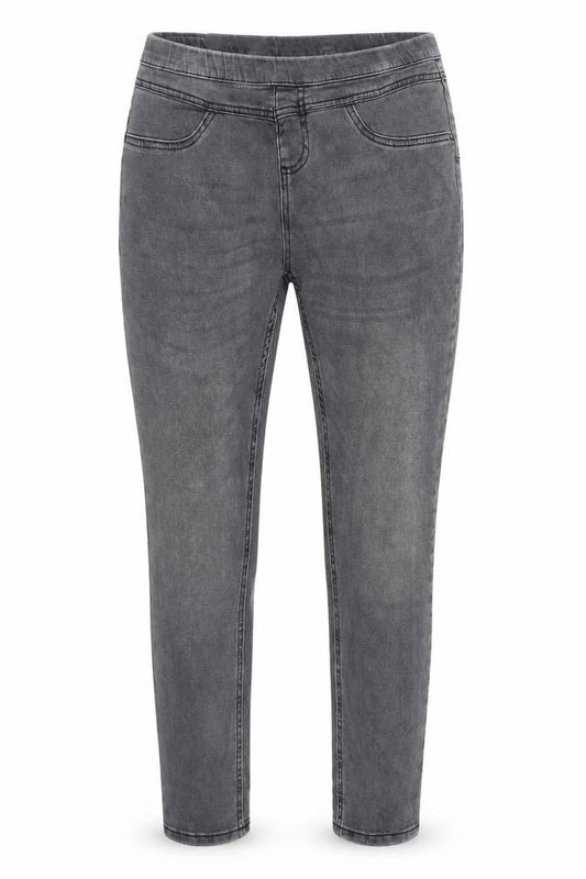 Preworn Womens Grey  Denim Jegging Jeans Size 26 in L29 in
