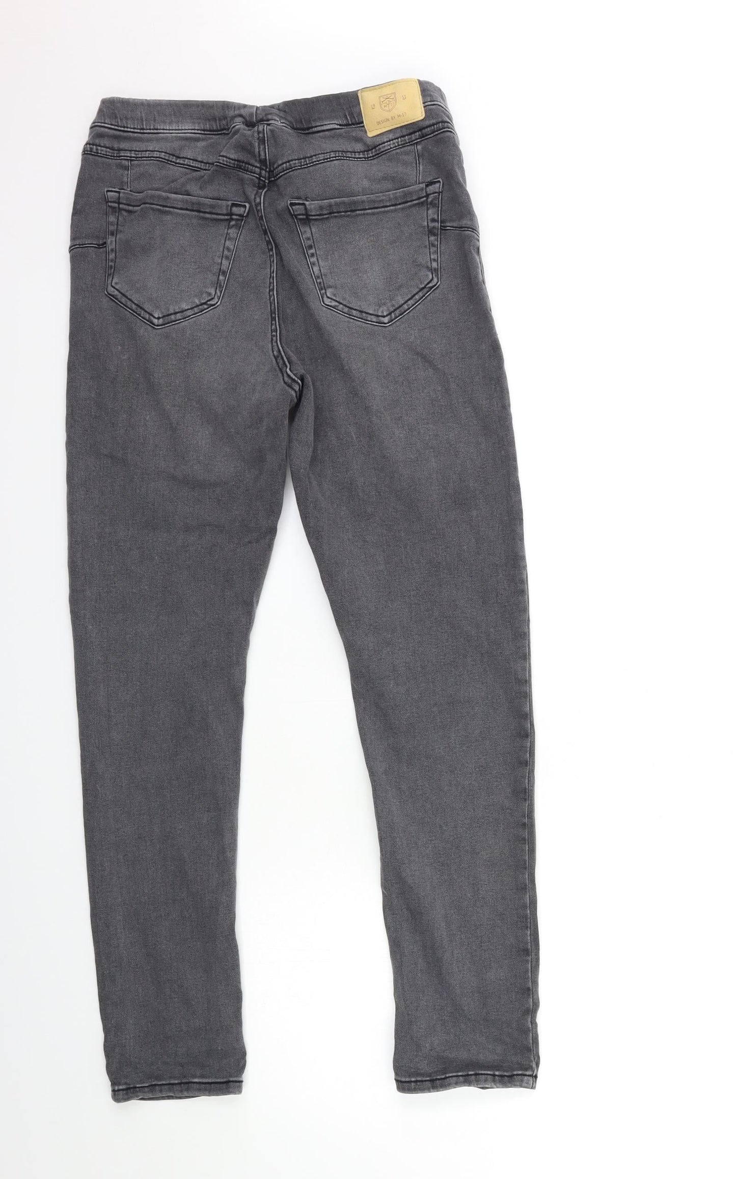 Preworn Womens Grey  Denim Jegging Jeans Size 26 in L29 in