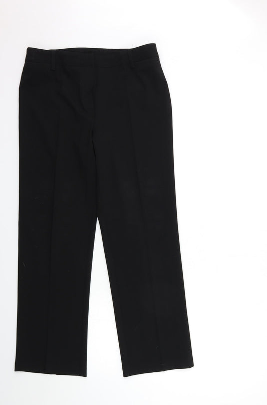 For Woman Womens Black   Trousers  Size 14 L29 in