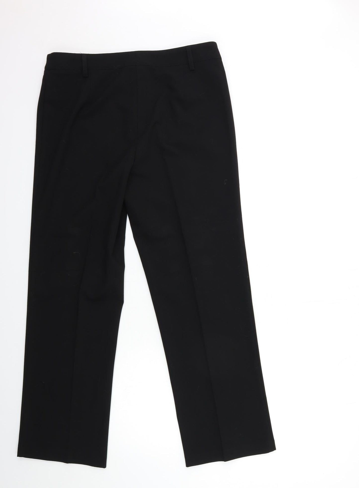 For Woman Womens Black   Trousers  Size 14 L29 in