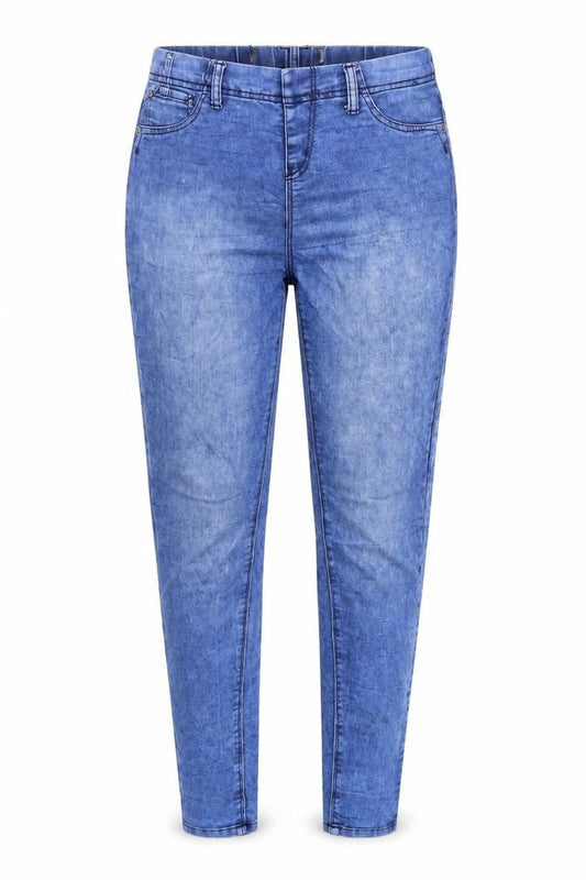 Preworn Womens Blue  Denim Jegging Jeans Size 30 in L30 in