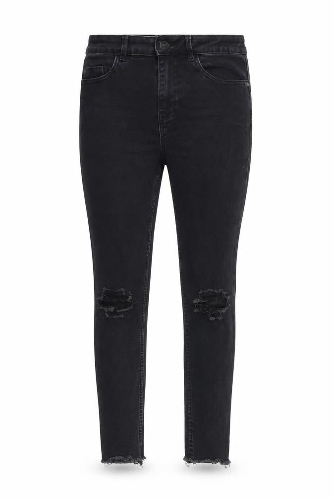 New Look Womens Black  Denim Skinny Jeans Size 8 L25 in