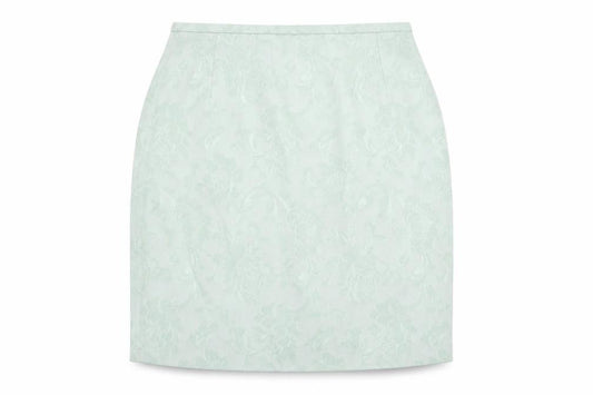 Dorothy Perkins Womens Green Floral  Flare Skirt Size 16