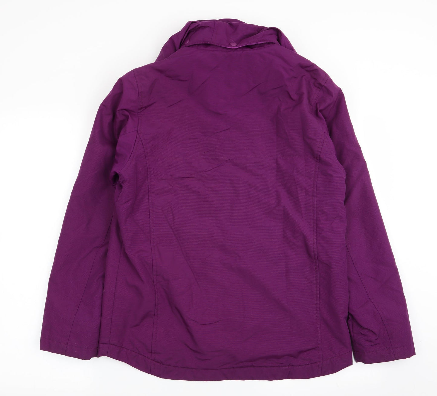 Maine Womens Purple   Jacket Coat Size 10