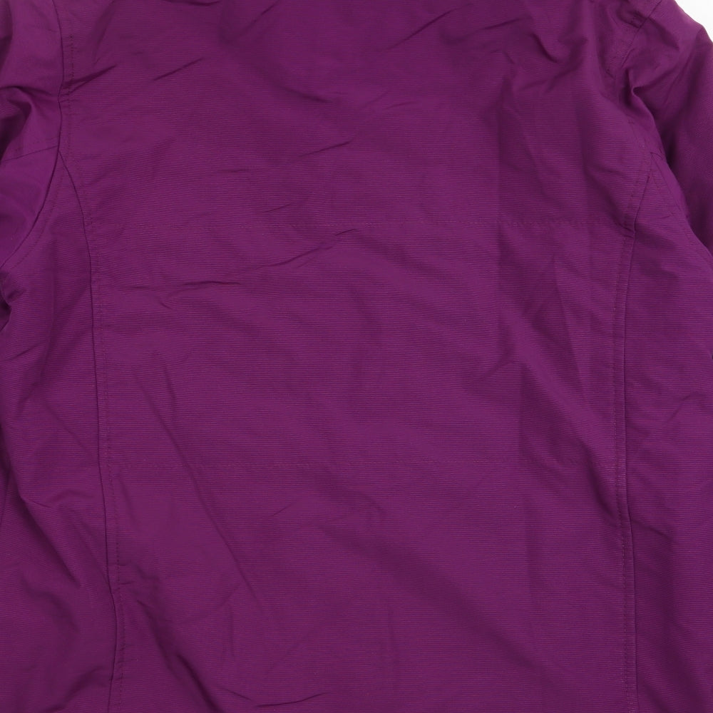Maine Womens Purple   Jacket Coat Size 10