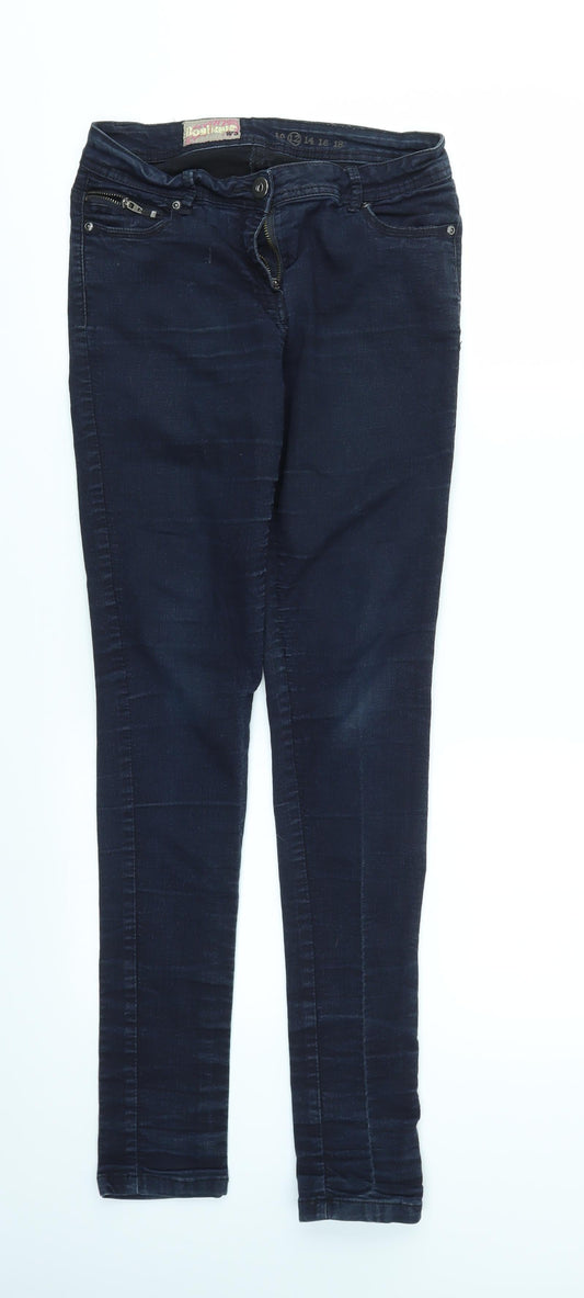 BOUTIQUE Womens Blue   Trousers  Size 12 L30 in