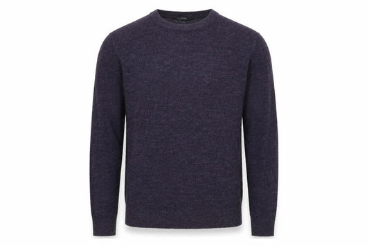 Cedar Wood State Mens Purple Houndstooth  Pullover Sweatshirt Size XS