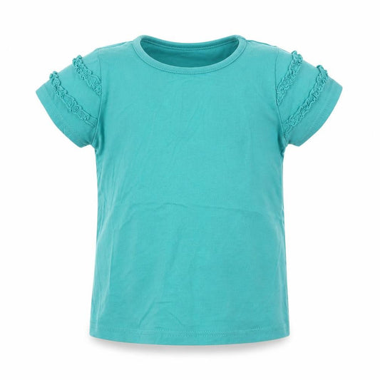 George Girls Green   Basic T-Shirt Size 12-18 Months