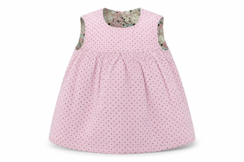 H&M Girls Multicoloured Spotted  Fit & Flare  Size 12-18 Months