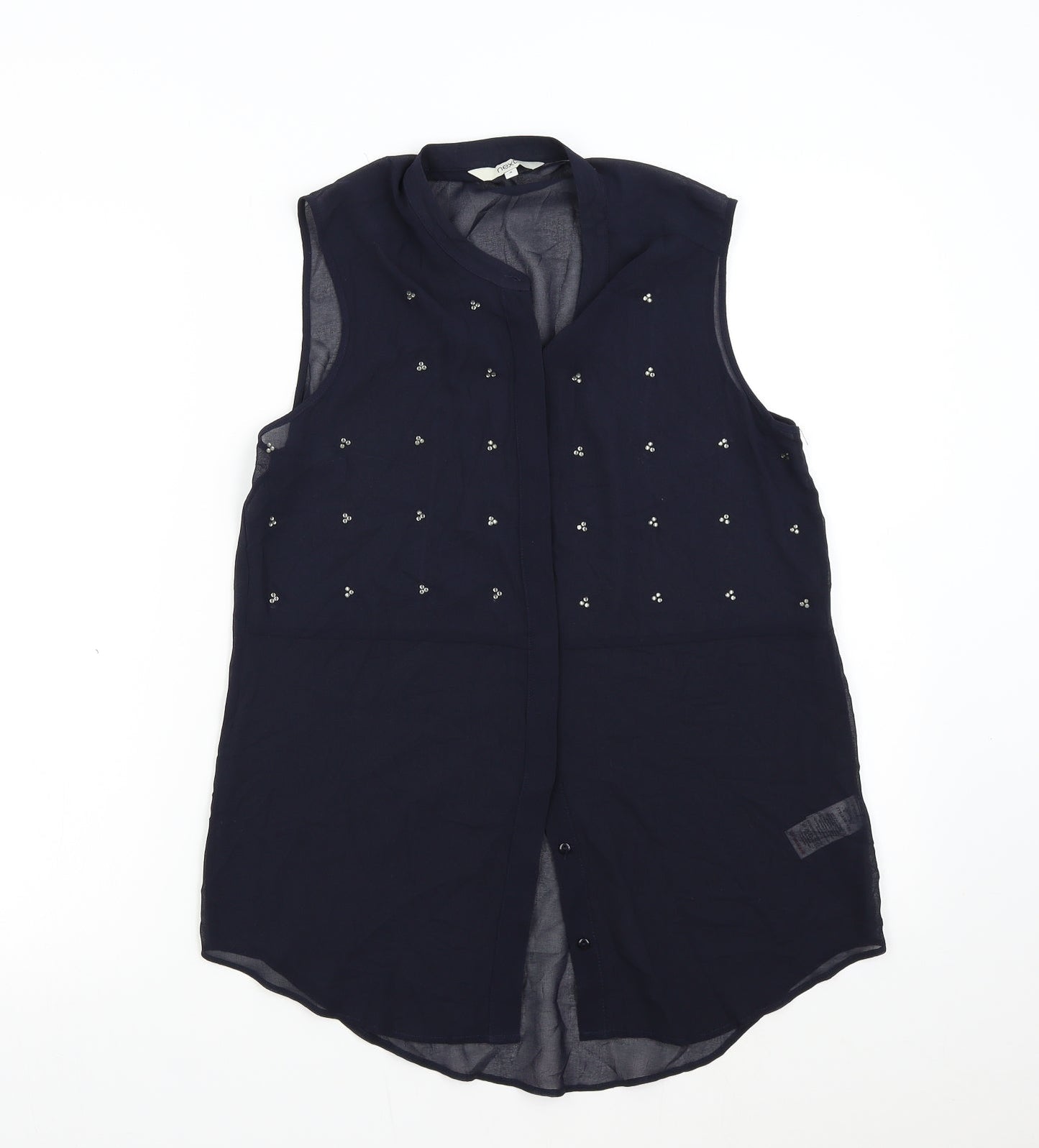 NEXT Womens Blue   Basic Blouse Size 8
