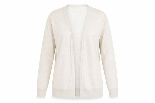 New Look Womens Beige  Knit Cardigan Jumper Size 10