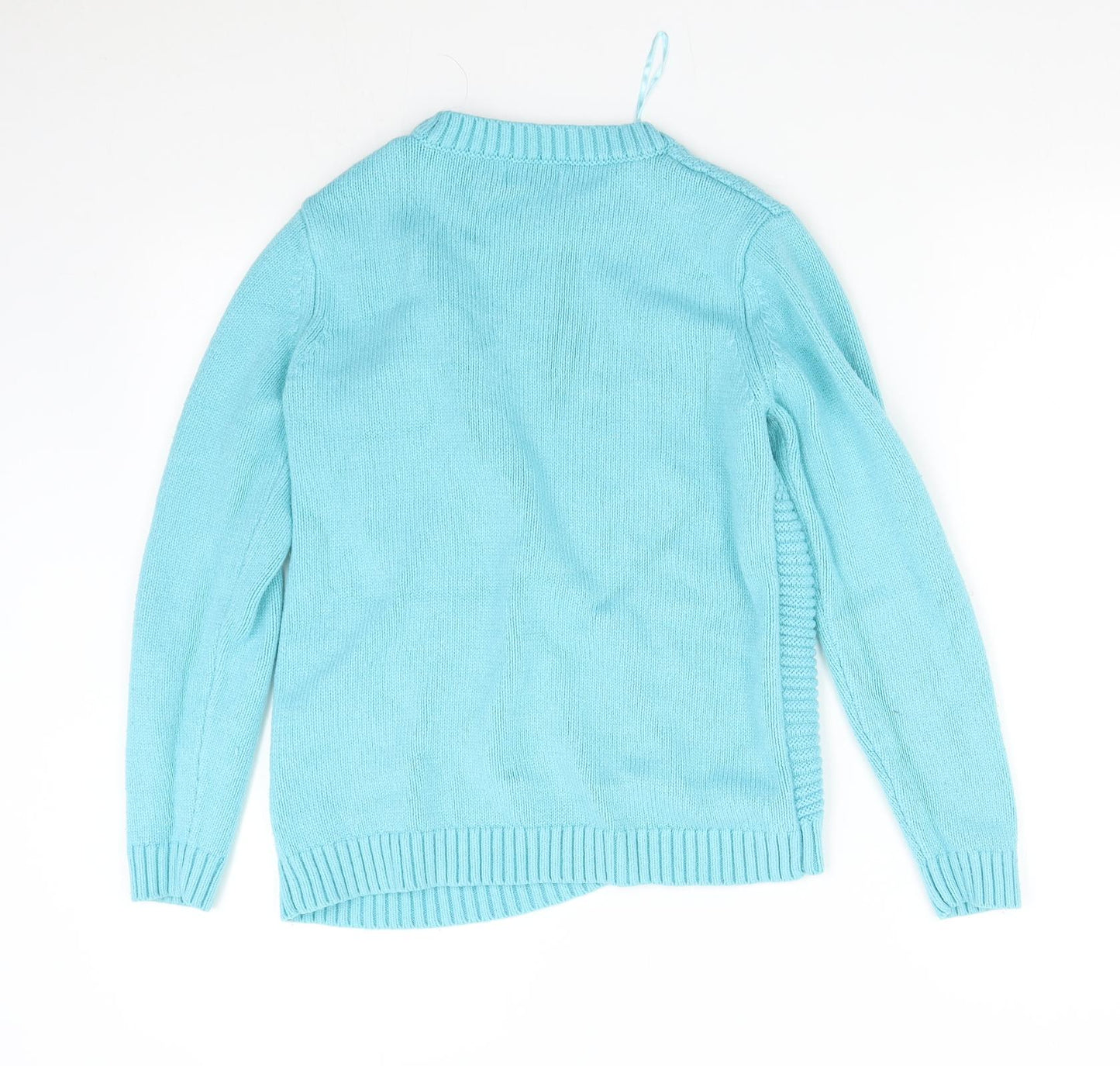 Matalan Womens Green  Knit Pullover Jumper Size M