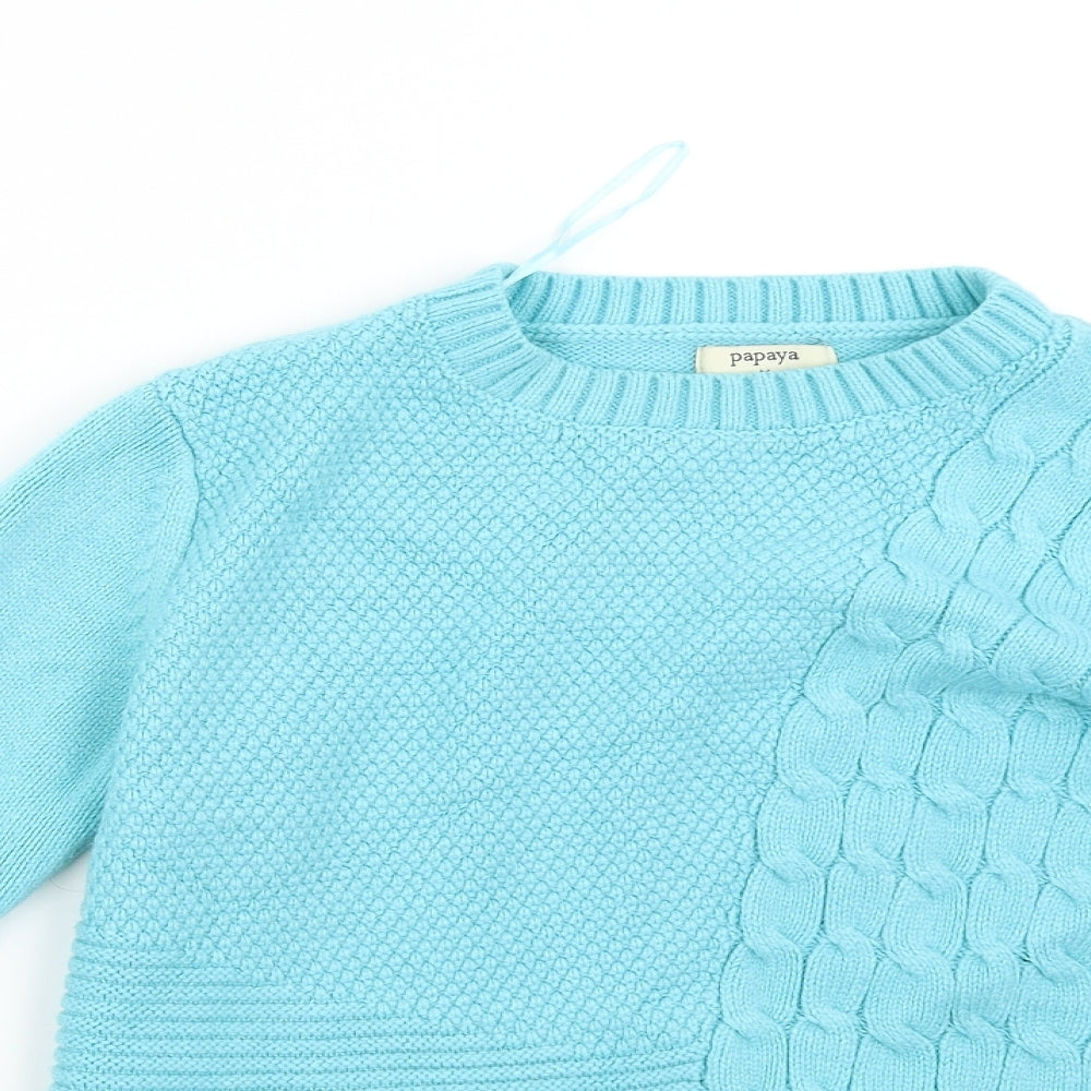 Matalan Womens Green  Knit Pullover Jumper Size M