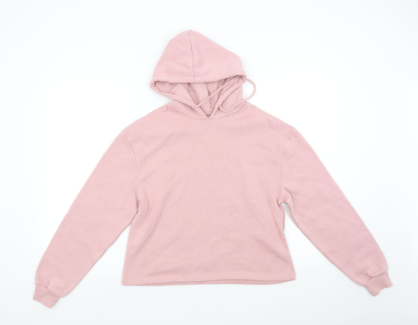 Pieces Womens Pink   Pullover Hoodie Size XS