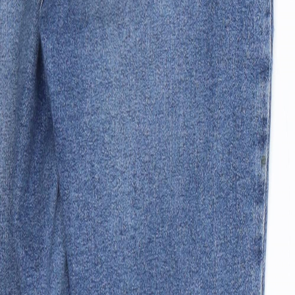 Topshop Womens Blue  Denim Skinny Jeans Size 28 L24 in