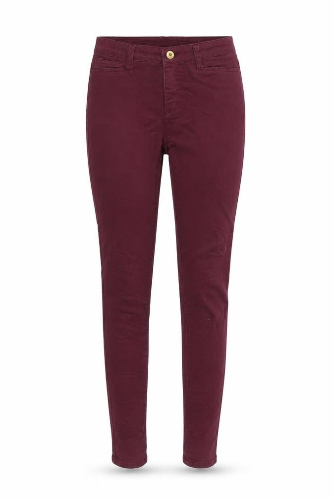 VERO MODA Womens Red  Denim Jegging Jeans Size 27 L29 in