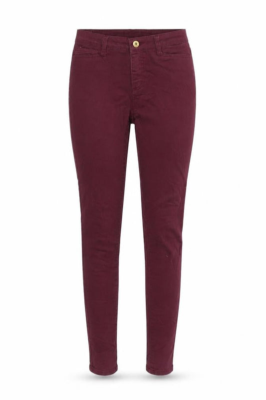 VERO MODA Womens Red  Denim Jegging Jeans Size 27 L29 in