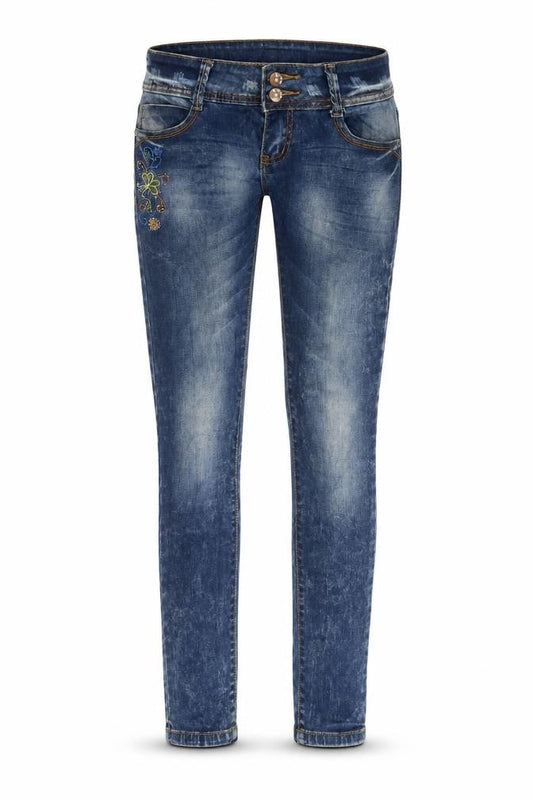 Resala Womens Blue  Denim Skinny Jeans Size 28 L28 in