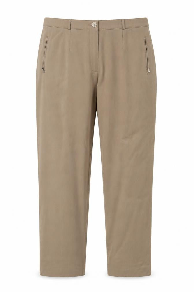 Robell Womens Brown   Trousers  Size 38 L26 in