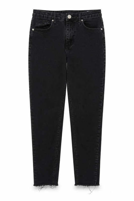 Boohoo Womens Black   Skinny Jeans Size 10 L24 in