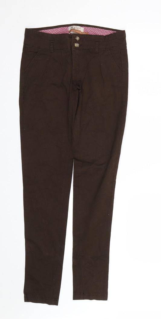 BSK Womens Brown   Trousers  Size 6 L29 in