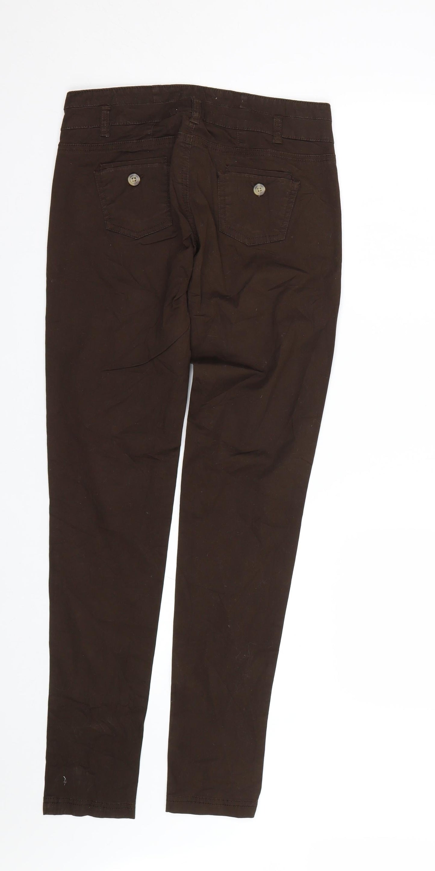 BSK Womens Brown   Trousers  Size 6 L29 in