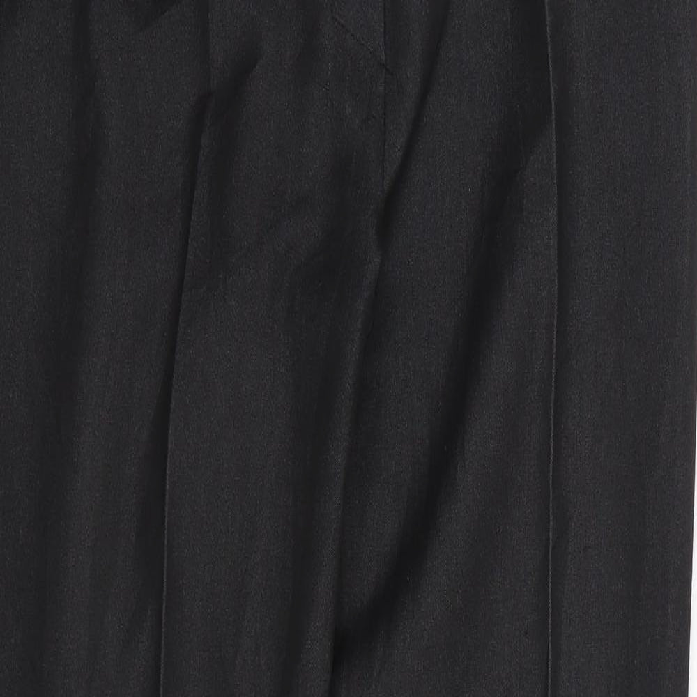 Alicja Womens Black   Trousers  Size 12 L26 in